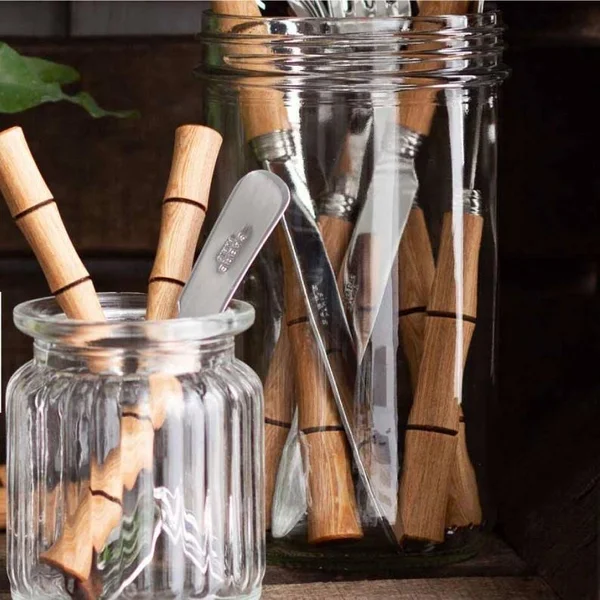Sabre Bamboo Natural Wood Serving Fork