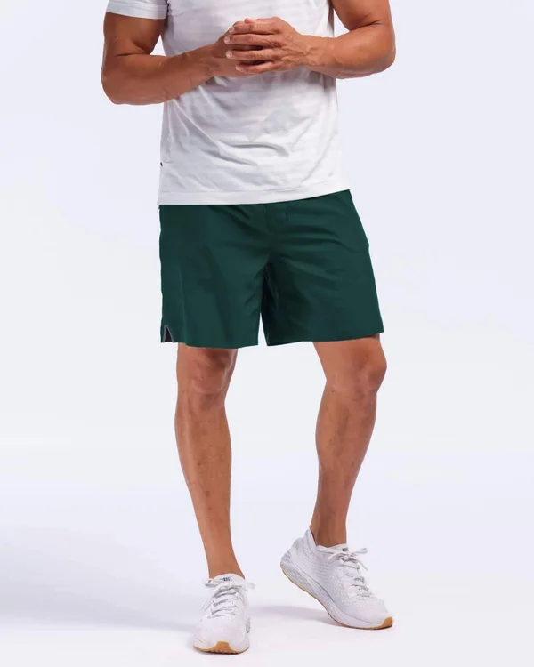 Men's Swift 7x22 Lined Short - Dark Green - Large