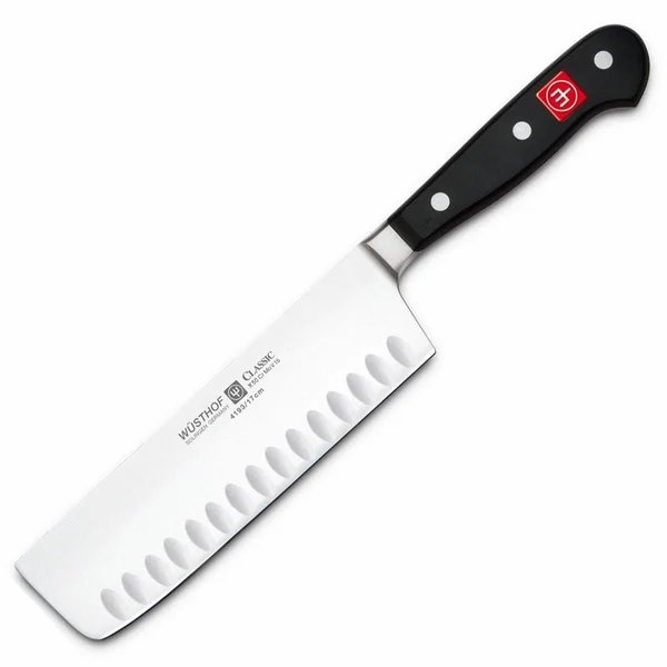 Wusthof Classic Nakiri Hollow Edge Knife - 7-in