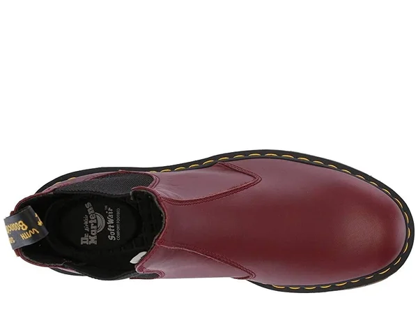 Dr. Martens Work Unisex 2976 Chelsea SR Boot Work Boots, Cherry Red, US Men's 11