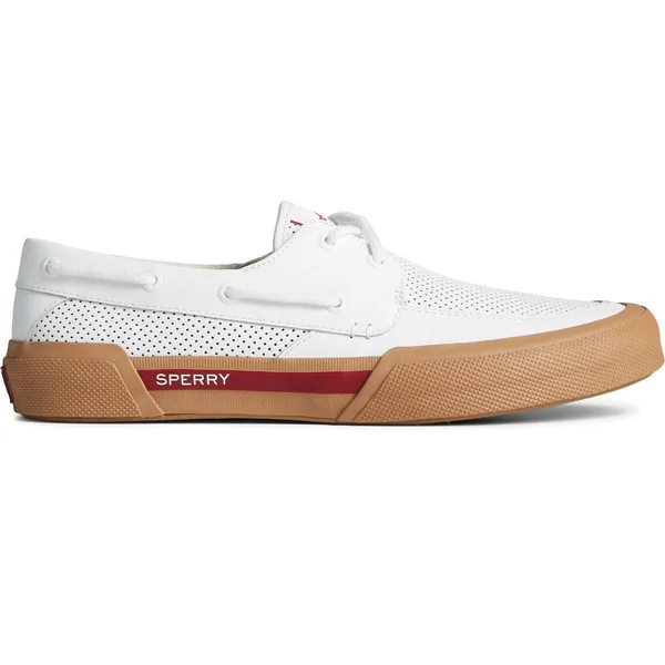 Men's Sperry - Soletide 2 Eye Boat Shoe, Size: 8.5 Medium, Red