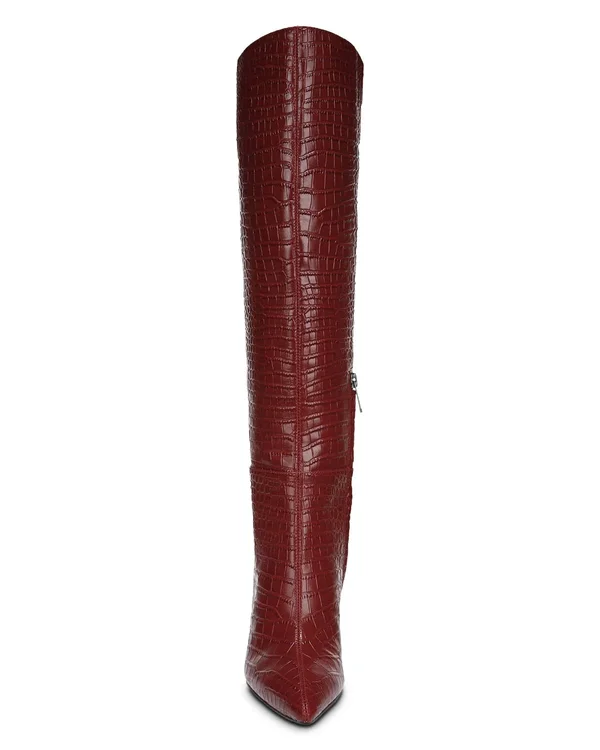 Sam Edelman Raakel 2 Boots Red Croc 5.5