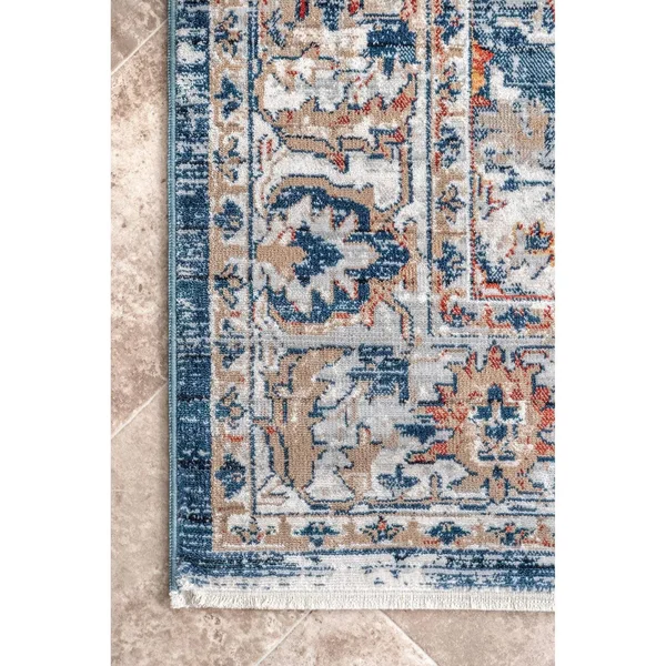 nuLOOM Josephine Winged Cartouche Area Rug - Size: 4& x 6&