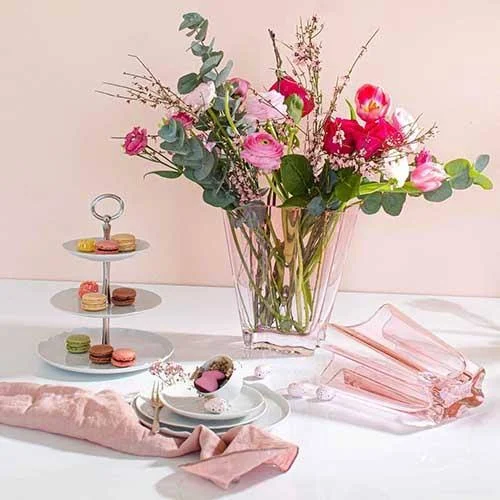Flux Vase - Rose by Rosenthal - Large