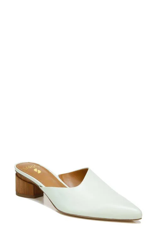 Sarto by Franco Sarto Visa Mule - Size 8 in Cool Mint Leather at Nordstrom