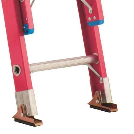 Westward 44yy40 40 ft Fiberglass Extension Ladder - 300 lb Load Capacity