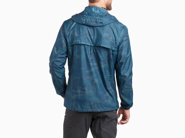 Kuhl Parajax Anorak - Men's Blue Camo, XXL