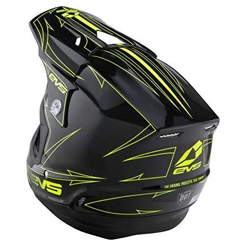 EVS T5 Pinner Helmet Small Black/Hi-Viz Yellow