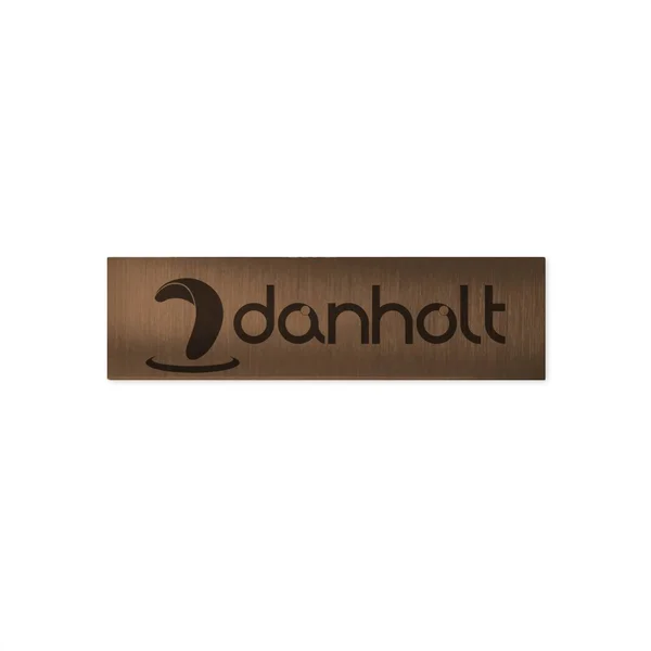 DoorBird Nameplate for D21x One Call Button Video Door Station Bell Bronze-Finish(V4A)