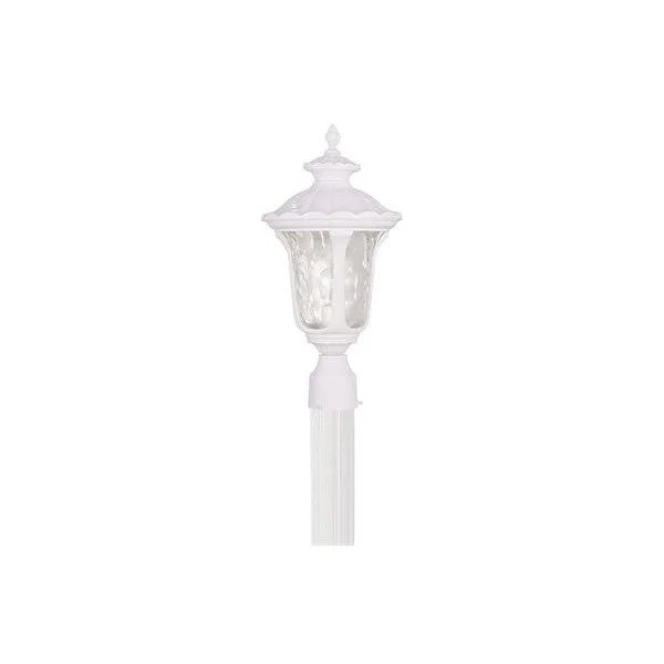Livex Lighting 7848-04 Oxford Outdoor Post Light, Black