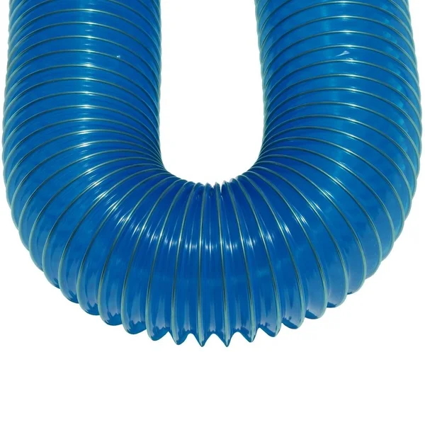 Rubber-Cal 01-203 PVC Flexduct General Purpose - Blue - 3x22 x 12 ft.