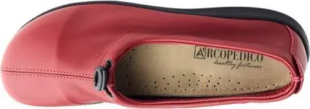 Arcopedico Women's Queen II Slip on Burgundy Wash 41