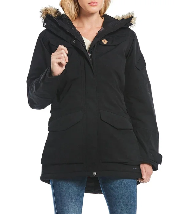 Fjallraven Nuuk Parka - Women's Black, XL