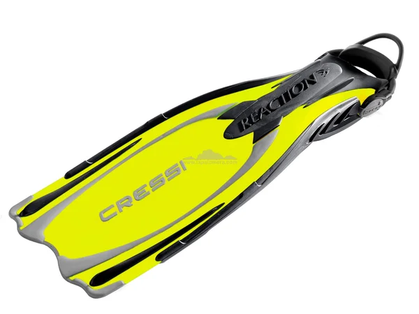 Cressi Reaction EBS - Colour: Yellow Fins Size: XS/S