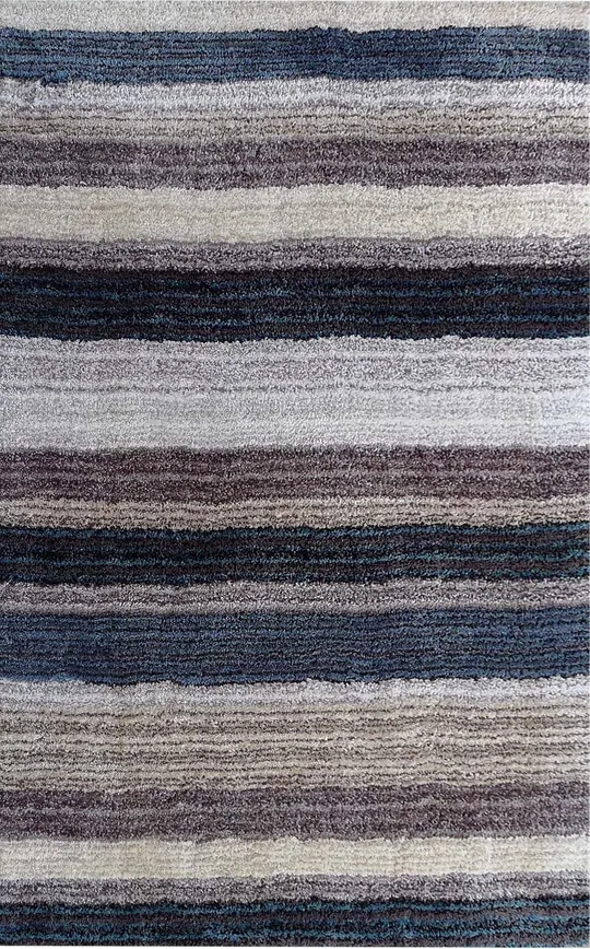 nuLOOM Hand-Tufted Classie Shag Area Rug, Soft Sky