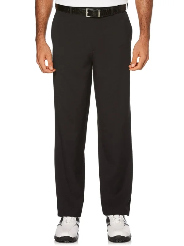 PGA Tour Expandable Waistband Golf Pants - Caviar - PVBS40A1002