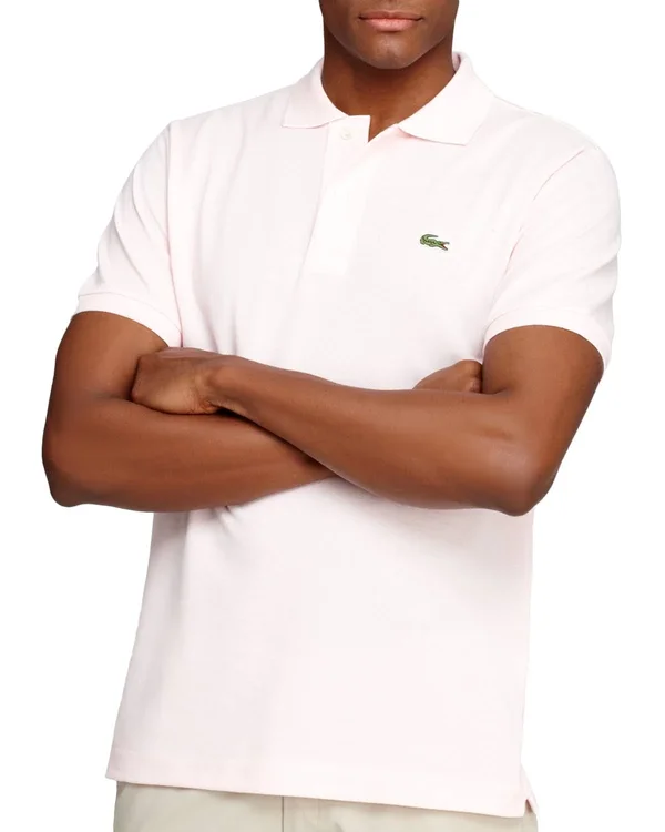 Lacoste Men's Classic Fit Pique Polo Shirt, L.12.12 - Schoolhouse Red