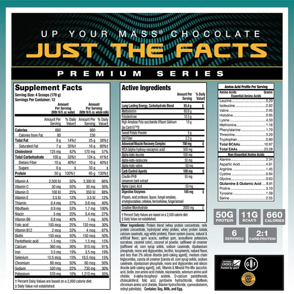 MHP Up Your Mass (5lbs Chocolate)