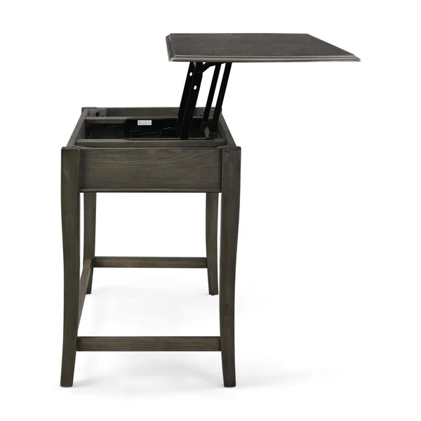 Noble House Damari Transitional Lift-Top Standing Desk - Gray