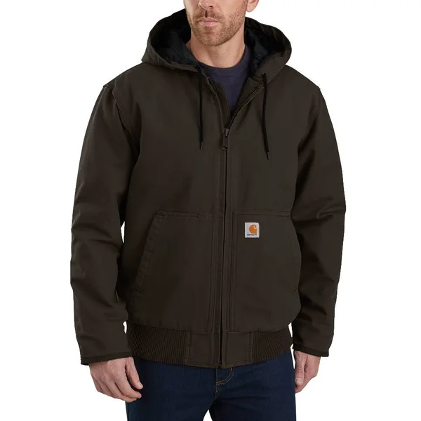 Carhartt Men's J130 Quilt-Lined Duck Active Jac - Factory 2nds