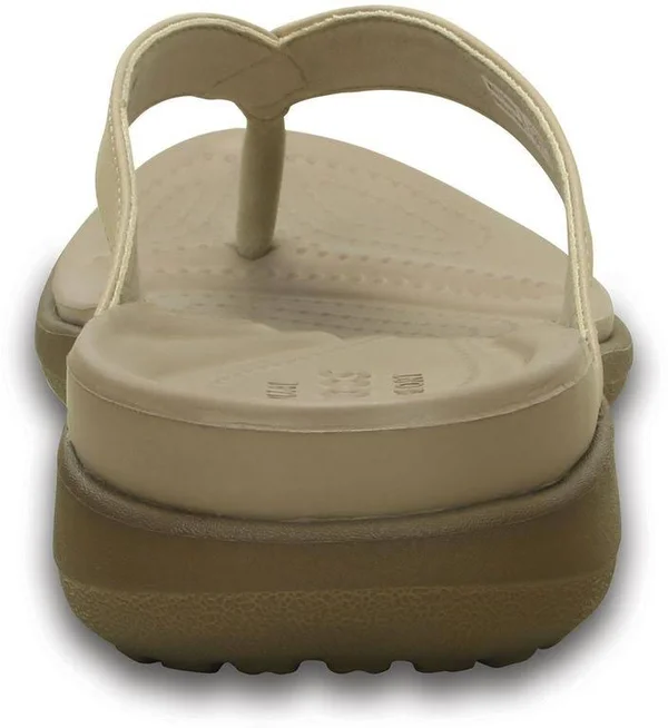 Crocs Women's Capri V Flip - Chai/Walnut - W4