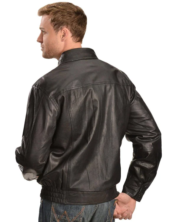 Scully Leather Black Mens Jacket XL