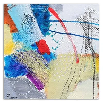 &Untitled 308& by Ira Ivanova - Wrapped Canvas Painting Print Orren Ellis Size: 18x22 H x 18x22 W x 1.5x22 D