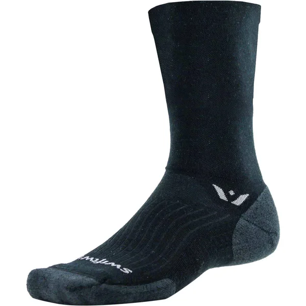 Swiftwick Pursuit Seven Socks, Black, Large