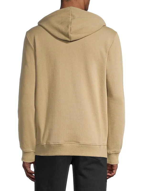 True Religion Men's Large Logo Hoodie - Beige - Size L