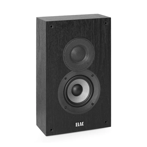 Elac Debut 2.0 OW4.2 On-Wall Speakers - Black (Pair), 4 x 7.9 x 12.8