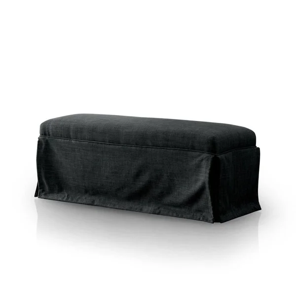 Furniture of America Cols Transitional Linen Fabric Accent Bench, Brown