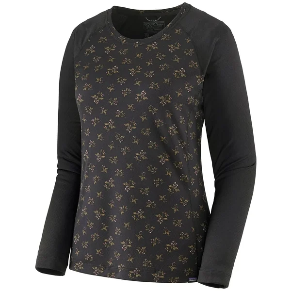 Patagonia Capilene Midweight Crew Top - Women's Clover/Black - Xxs