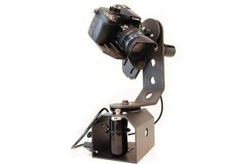 TigerTilt Motorized 360? Pan, Tilt Gimbal Head for Tripods, Cranes & Jibs - Battery