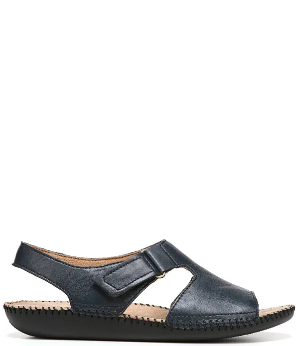 Naturalizer Scout Slingback Sandals - Navy Leather