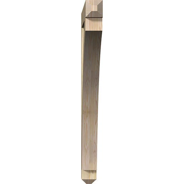 4x22W x 46x22D x 46x22H Thorton Craftsman Rough Sawn BRACKET - Douglas Fir