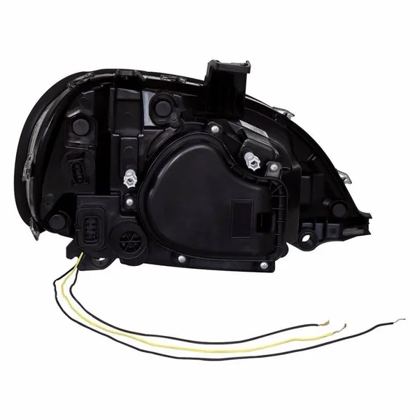 Freightliner Columbia Projection Headlight w/ Dual LED Light - Blackout - Driver