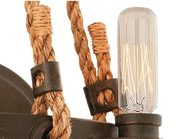 Troy Lighting Pike Place 2 Light Wall Sconce - Shipyard Bronze - B3122