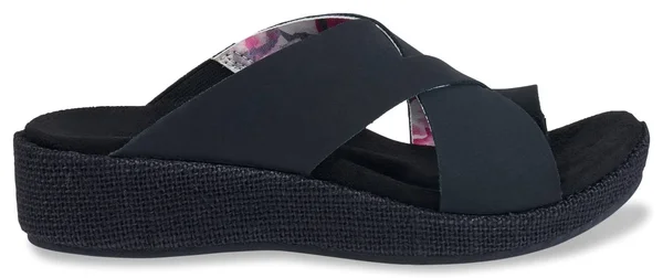 Spenco Oasis Slide (Black) Women's Sandals