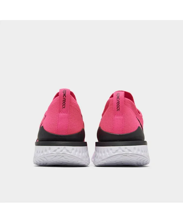 Nike Women's Epic React Flyknit 2 Running Shoes - Size: 7.5, Pink