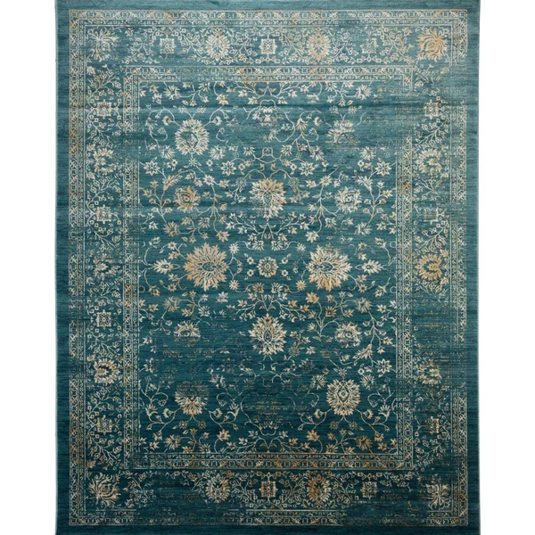 Safavieh EVK510K Evoke Light Blue - Beige Area Rug - 3& x 5&