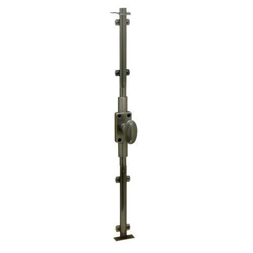 Baldwin 8106031l7lk 7ft. Left Handed Ornamental Cremone Bolt - Antique