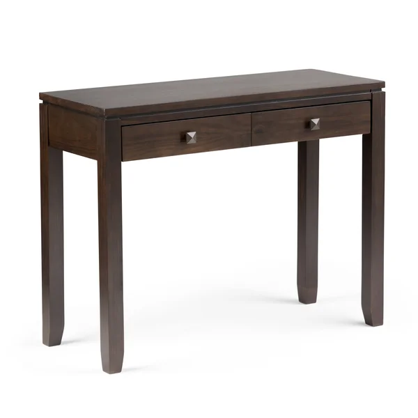 Simpli Home Cosmopolitan Console Sofa Table - Coffee Brown