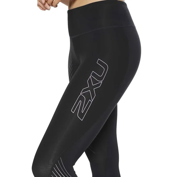 2XU Mid Rise Compression Women's Tights - Black - Large - Tall
