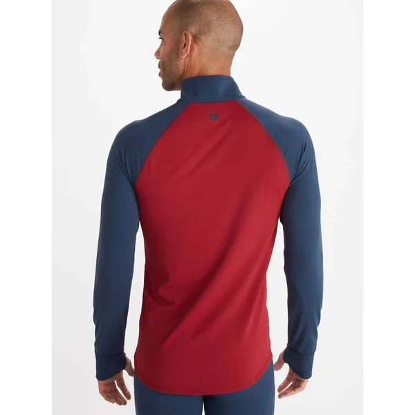 Marmot Baselayer 1/2-Zip Top - Men's Black - XL
