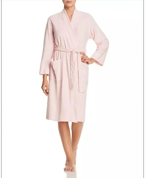 Nirvana Brushed Terry Robe - Women's, Pink, N Natori