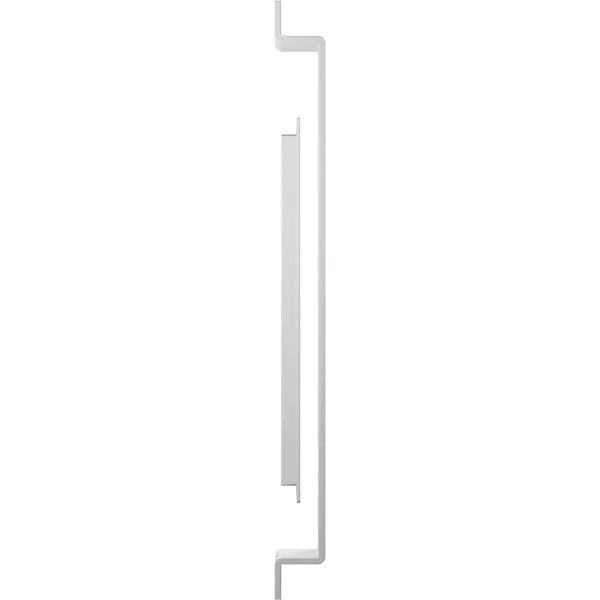 16x22 Pull Handle & 12x22 Flush Pull for 1 3/4x22 Doors, Rocket White
