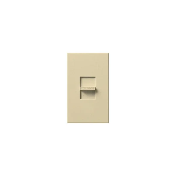 Lutron N-1003P-IV Nova 1000W Incandescent Halogen Single Pole 3-Way Preset Dimmer - Ivory