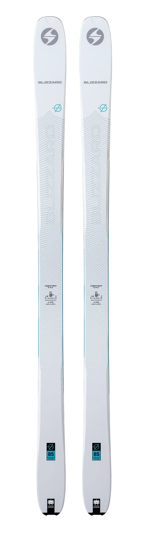 Blizzard Zero G 85 Ski - 171cm - White