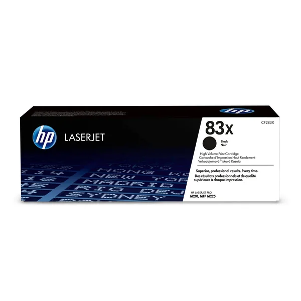 HP 83x - CF283X, Toner Cartridge, Black, High Yield