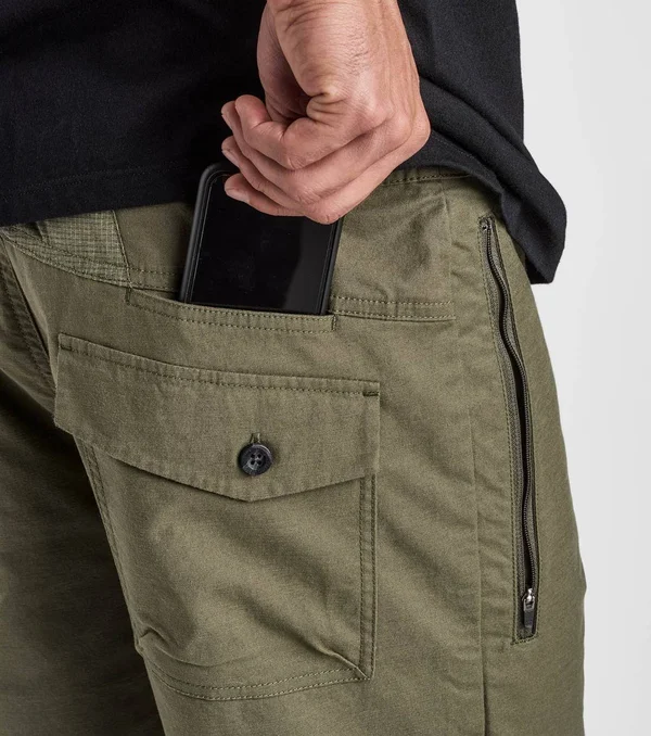 Layover Stretch Travel Shorts 19x22 Indigo, 28